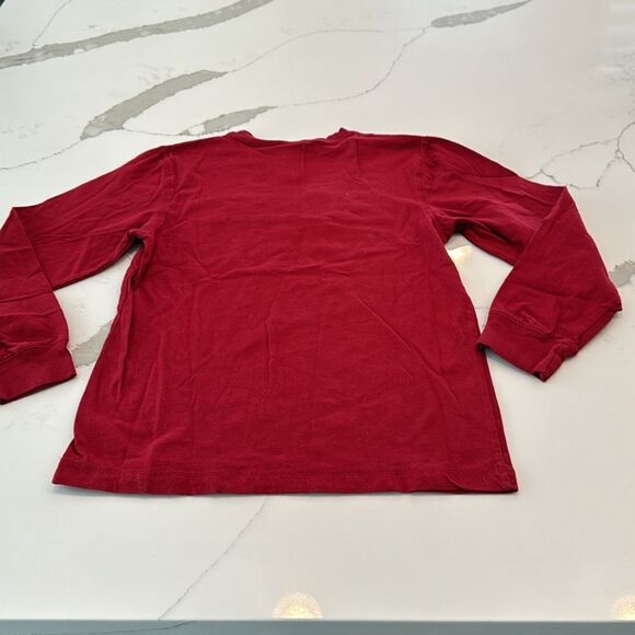 Gymboree Boys Long Sleeve T. Size 10. Embroidered “Let’s Rock”. Red. Super soft. - Picture 4 of 4